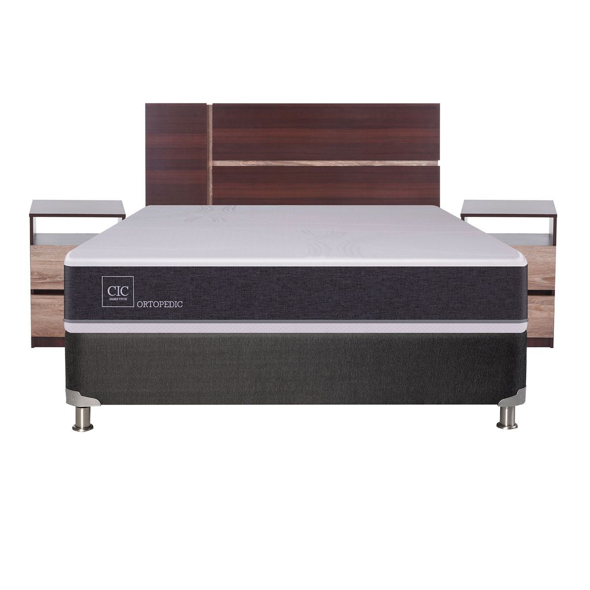 CIC - Box Springs New Ortopedic 2 Plazas BN CIC