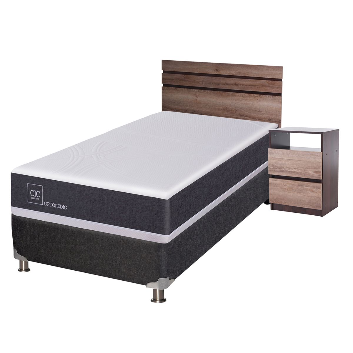 CIC - Box Springs Cic 1.5 Plazas Base Normal