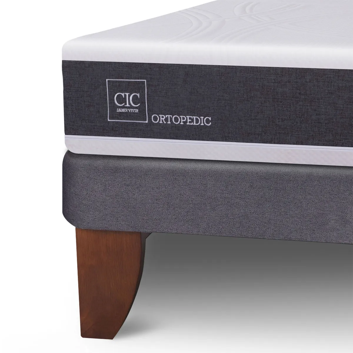 CIC - Cama Europea Ortopedic 1.5 Plaza X 2.00Mt Cic