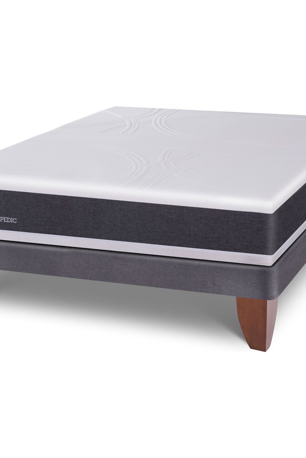 CIC - Cama Europea Ortopedic 2 Plazas X 2.00Mt Base Normal Cic