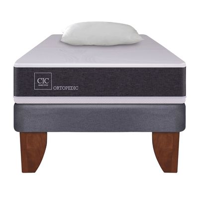 Imagen 2 del producto Cama Europea Ortopedic 1 Plaza Base Normal 90X200 Cm + Almohada