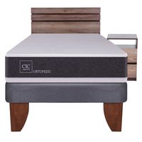 Cama Europea 1,5 Plazas BN