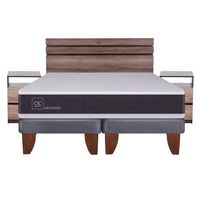 Cama Europea Ortopedic King + Muebles Ares