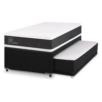 Cama Nido Ortopedic Black 1.5 Plazas X 2.00Mt