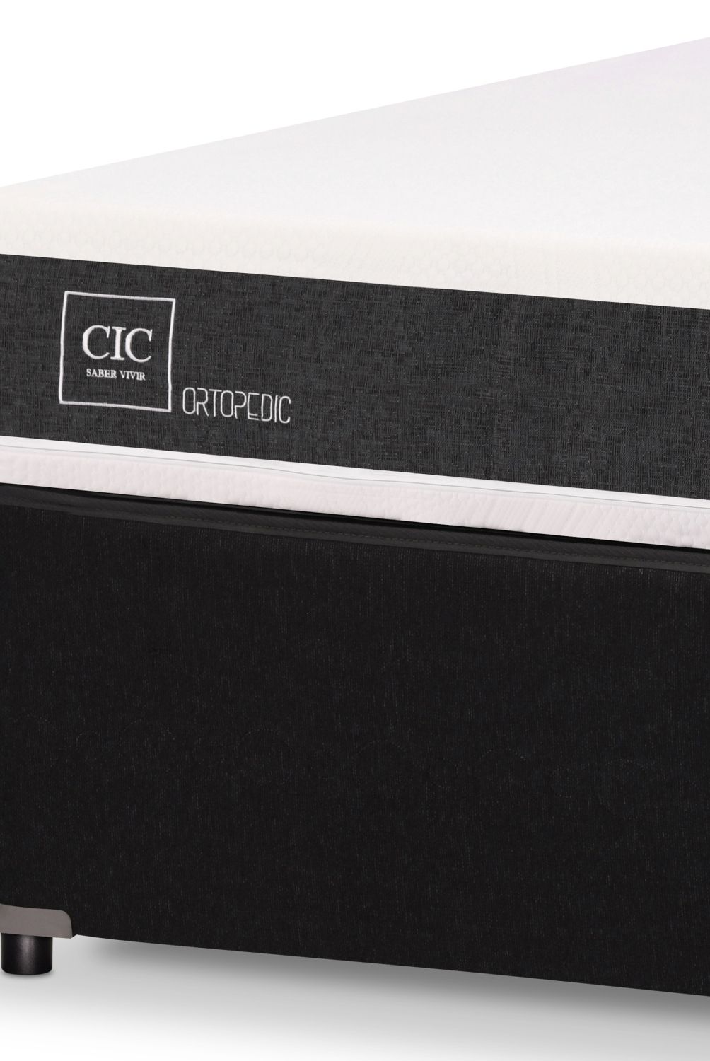 CIC - Cama Nido Ortopedic Black 1.5 Plazas X 2.00Mt Cic