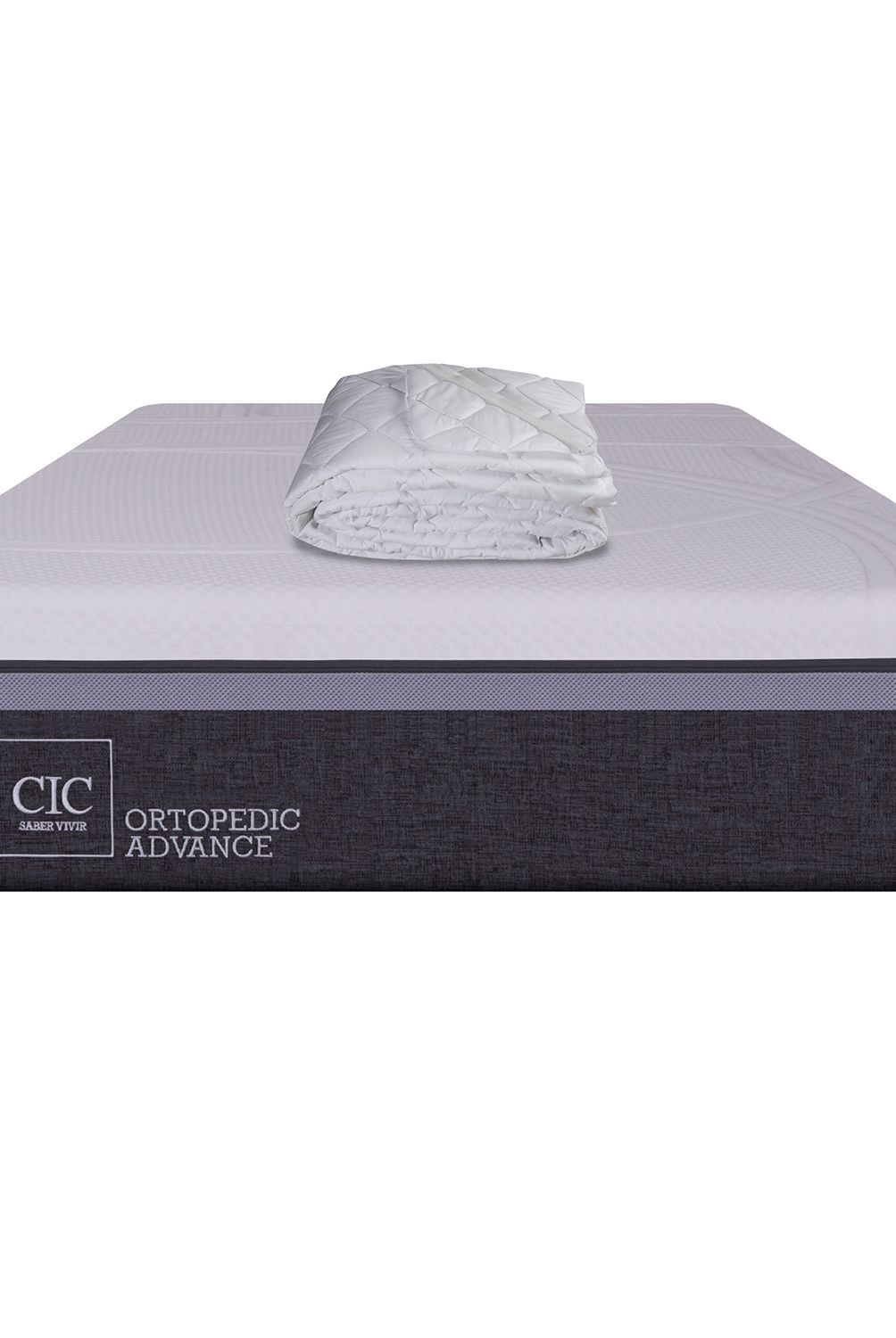 CIC - Colchón Ortopedic Advance 1.5 plazas x 1.90mt + Cubre colchón Cic
