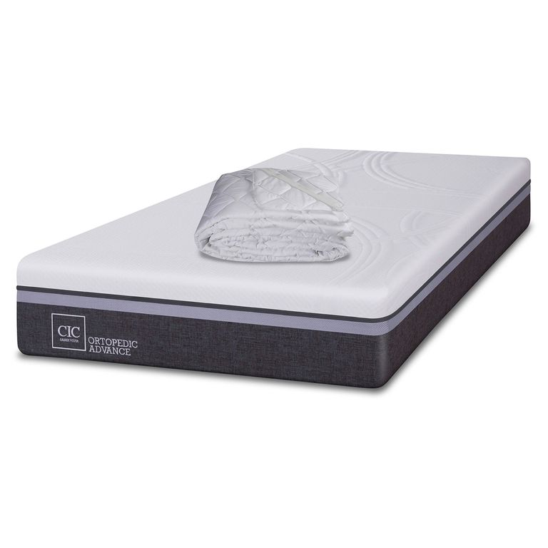 CIC Colchón Ortopedic Advance 1.5 plazas x 2.00mt + Cubre colchón