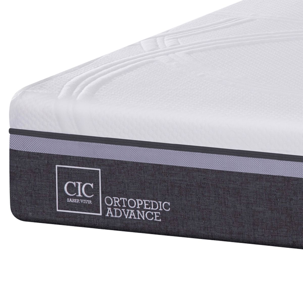 CIC - Colchón Ortopedic Advance 1.5 plazas x 2.00mt + Cubre colchón Cic