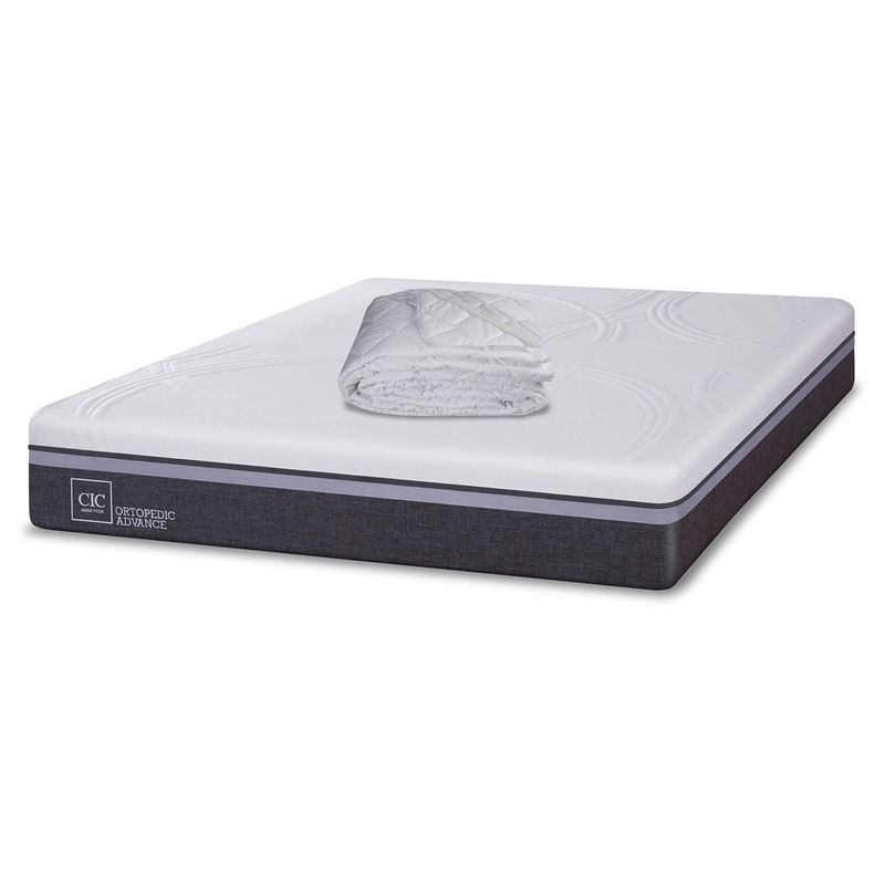 CIC - Colchón Ortopedic Advance 2 plazas x 2.00mt + Cubre colchón Cic