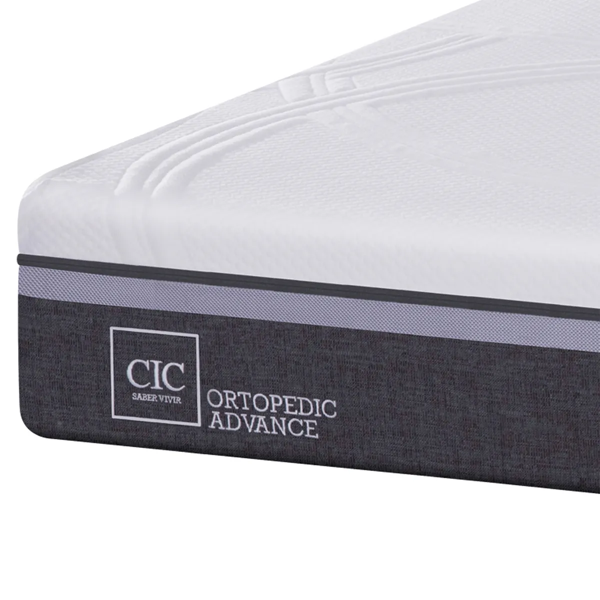 CIC - Colchón Ortopedic Advance 2 plazas x 2.00mt + Cubre colchón Cic