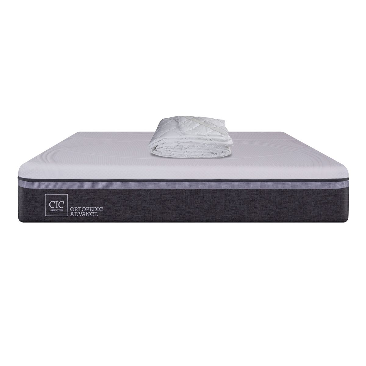 CIC - Colchón Ortopedic Advance king x 2.00mt + Cubre colchón Cic