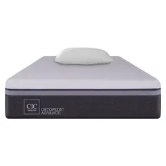CIC - Colchón Ortopedic Advance 1 plaza x 1.90mt + Almohadas