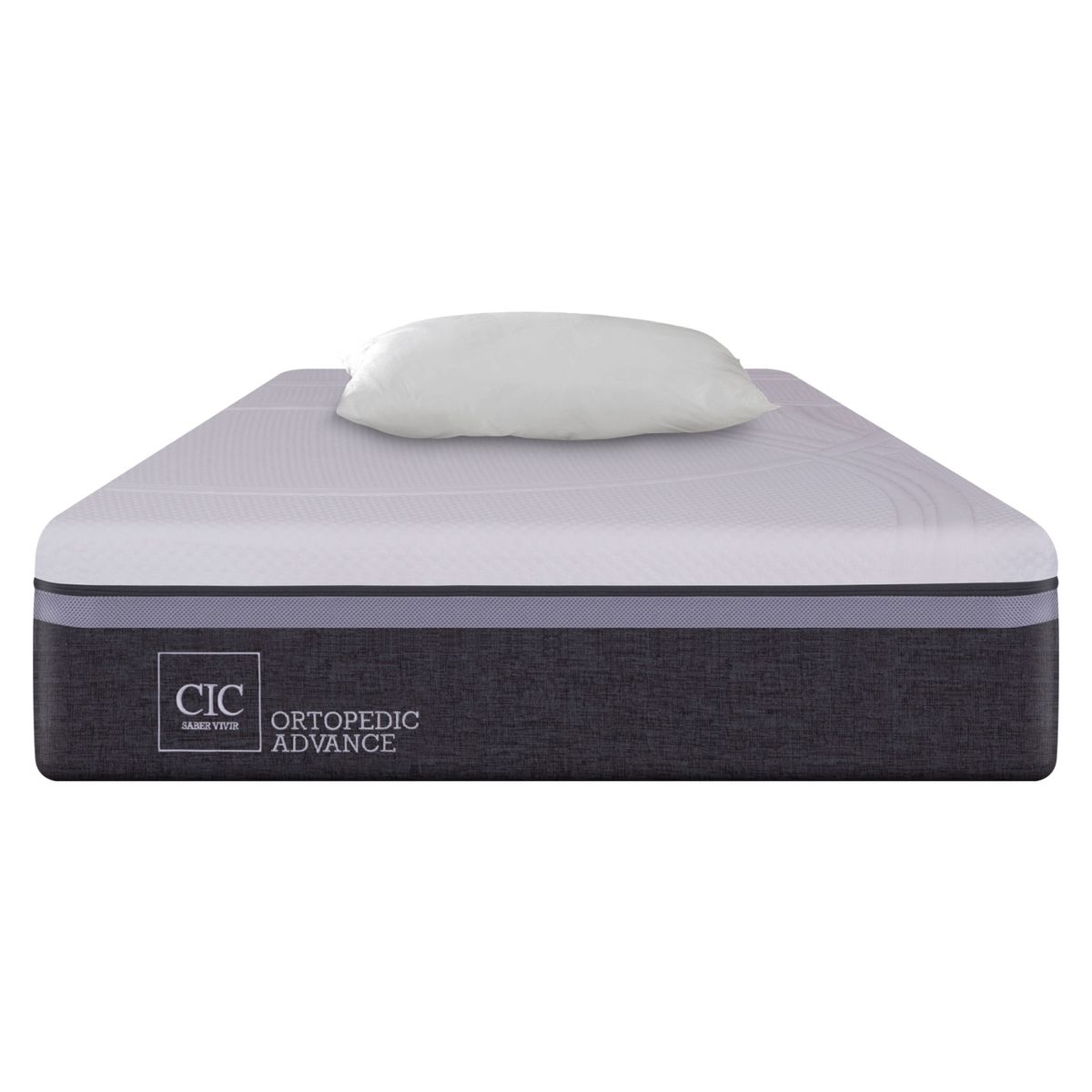 CIC - Colchón Ortopedic Advance 1.5 Plazas x 2.00mt + alm Cic