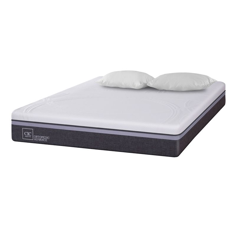 CIC - Colchón Ortopedic Advance king x 2.00mt + Almohadas Cic