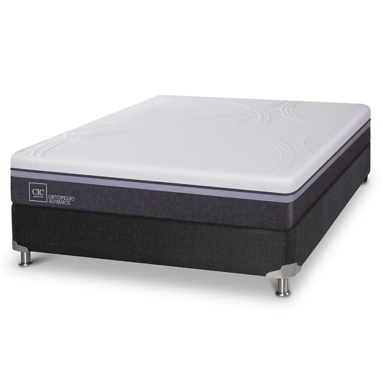 CIC Box Spring Ortopedic Advance 2 Plazas X 2.00Mt Base Normal