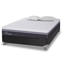 Box Spring Ortopedic Advance 2 Plazas Base Normal 150x200 cm + Almohadas