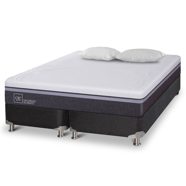 CIC Box Spring Ortop Adva 2 Plazas