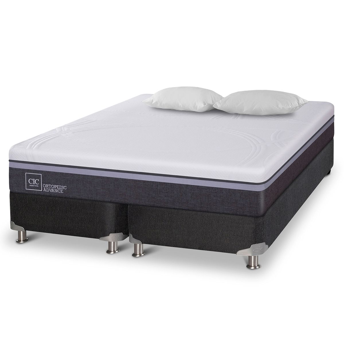 CIC - Box Spring Ortop Adva 2 Plazas CIC