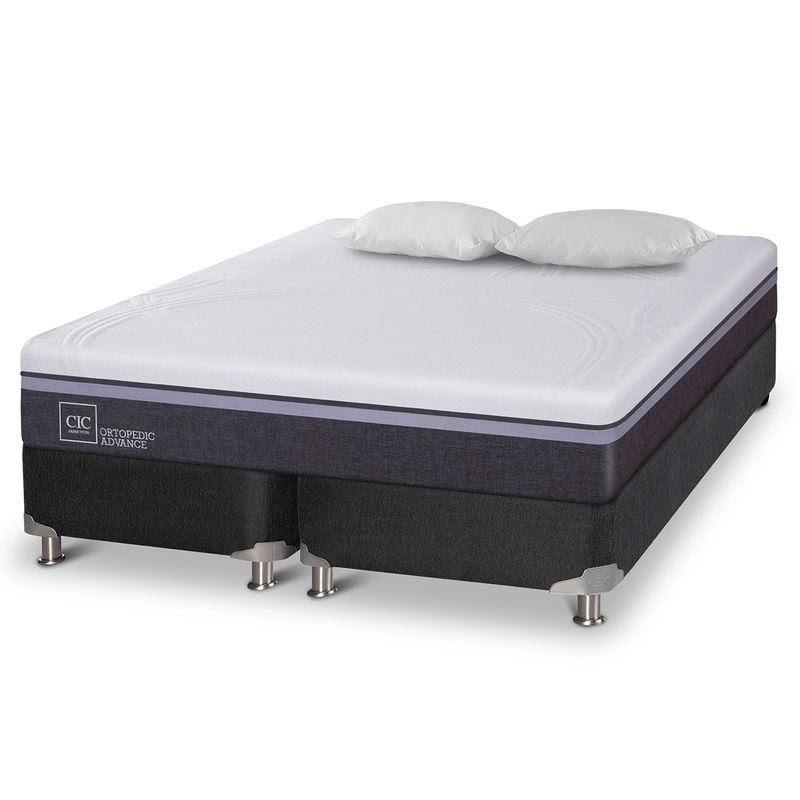 CIC - Box Spring Ortop Adva 2 Plazas CIC