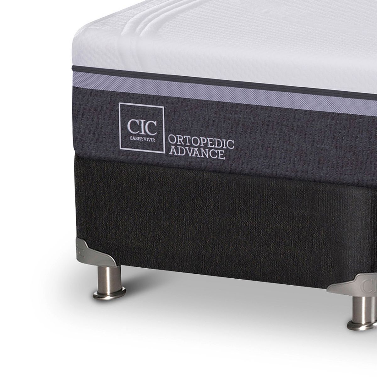 CIC - Box Spring Ortop Adva 2 Plazas CIC