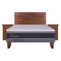 Cama Europea Ortopedic Advance 2 Plazas Base Normal Milán St