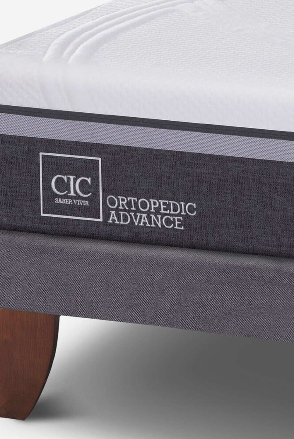 CIC - Cama Europea Ortopedic Advance 2 Plazas Base Dividida Milan Cic