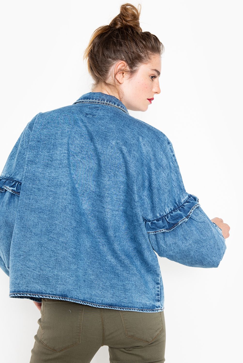ONLY - Blusa Medium Denim