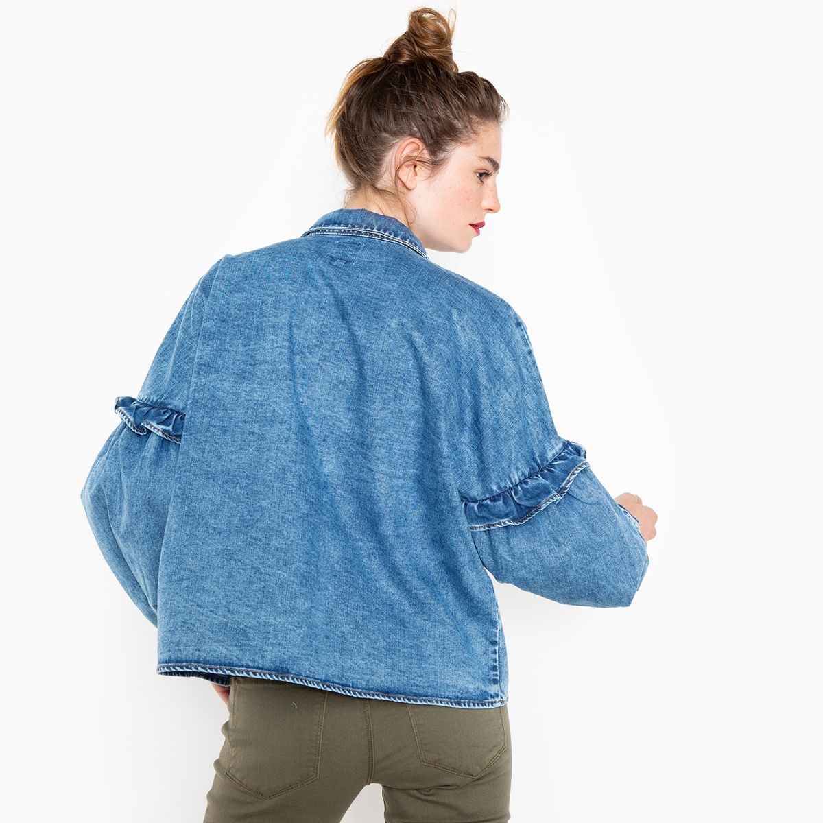 ONLY - Blusa Medium Denim