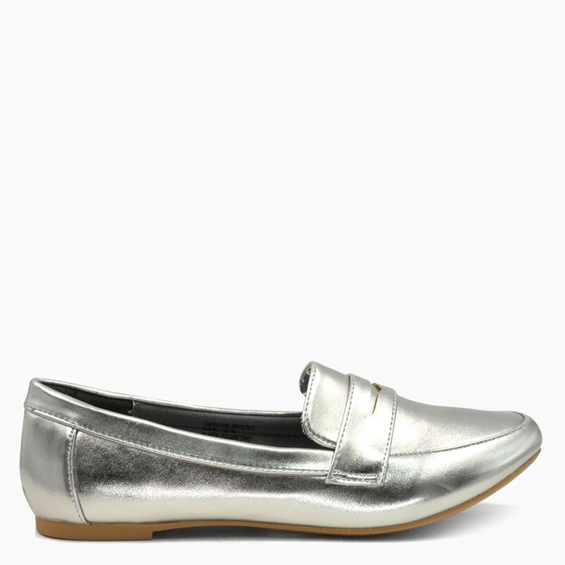 GOTTA - Mocasín Mujer Plateado