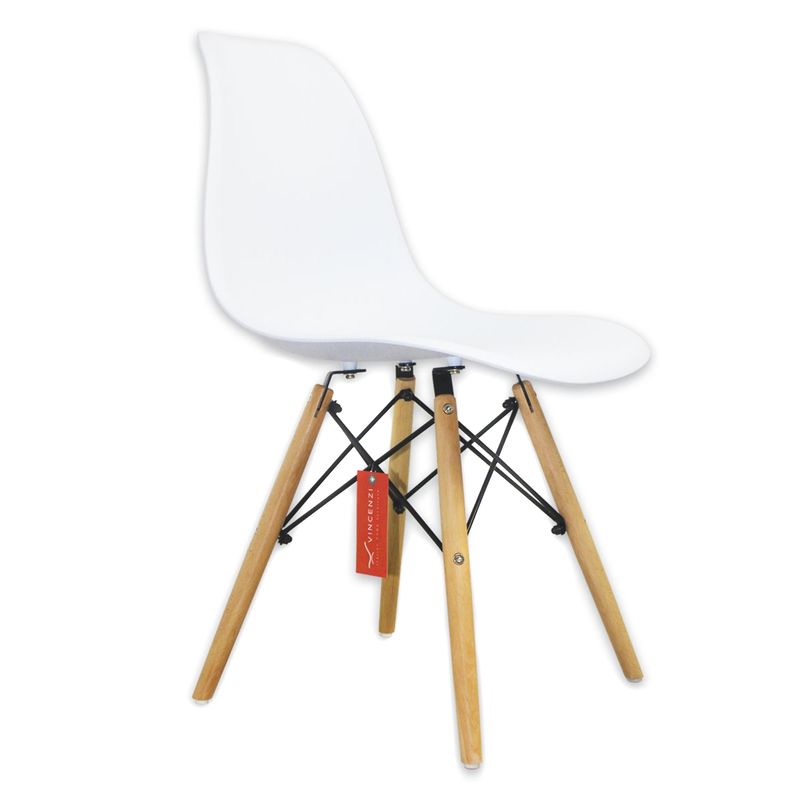 VINCENZI - 4 Sillas Eames Dsw Clasica