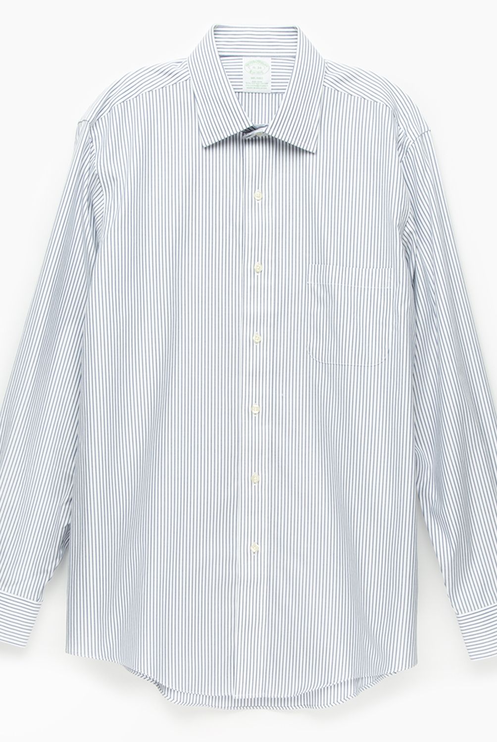 BROOKS BROTHERS - Camisa de Vestir Non-Iron algodón Supima