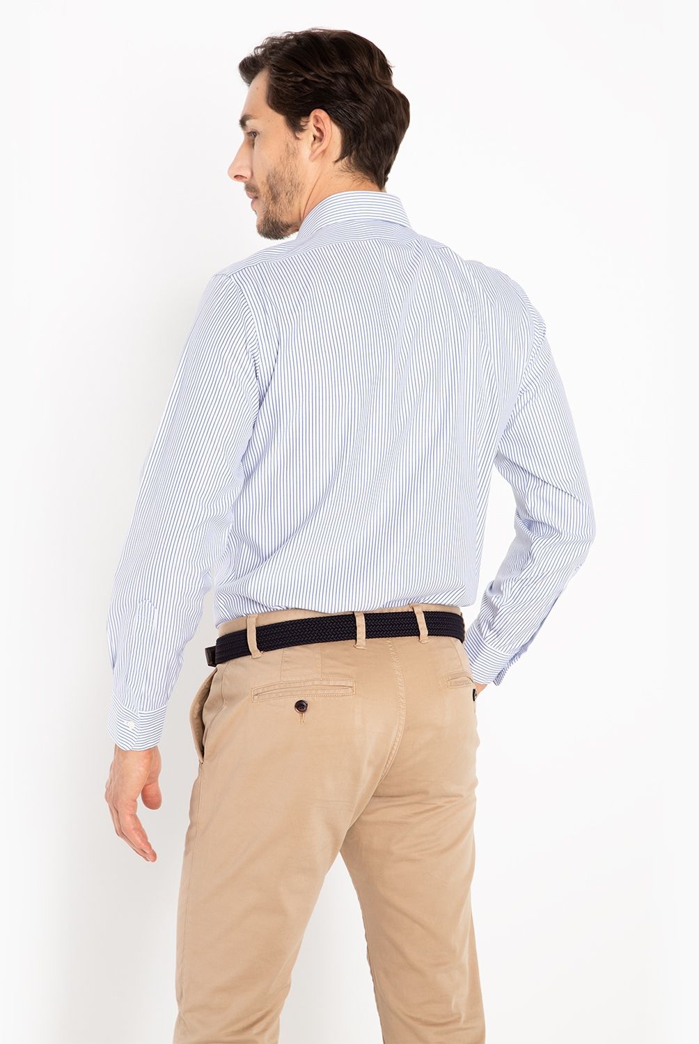 BROOKS BROTHERS - Camisa de Vestir Non-Iron algodón Supima