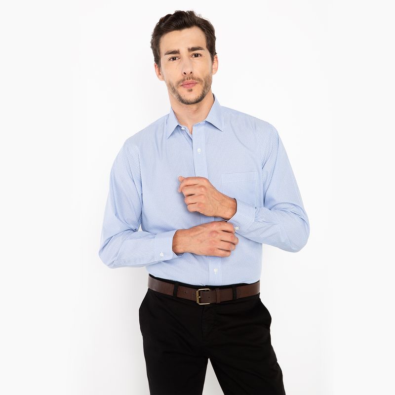 BROOKS BROTHERS - Camisa de Vestir Non-Iron algodón Supima