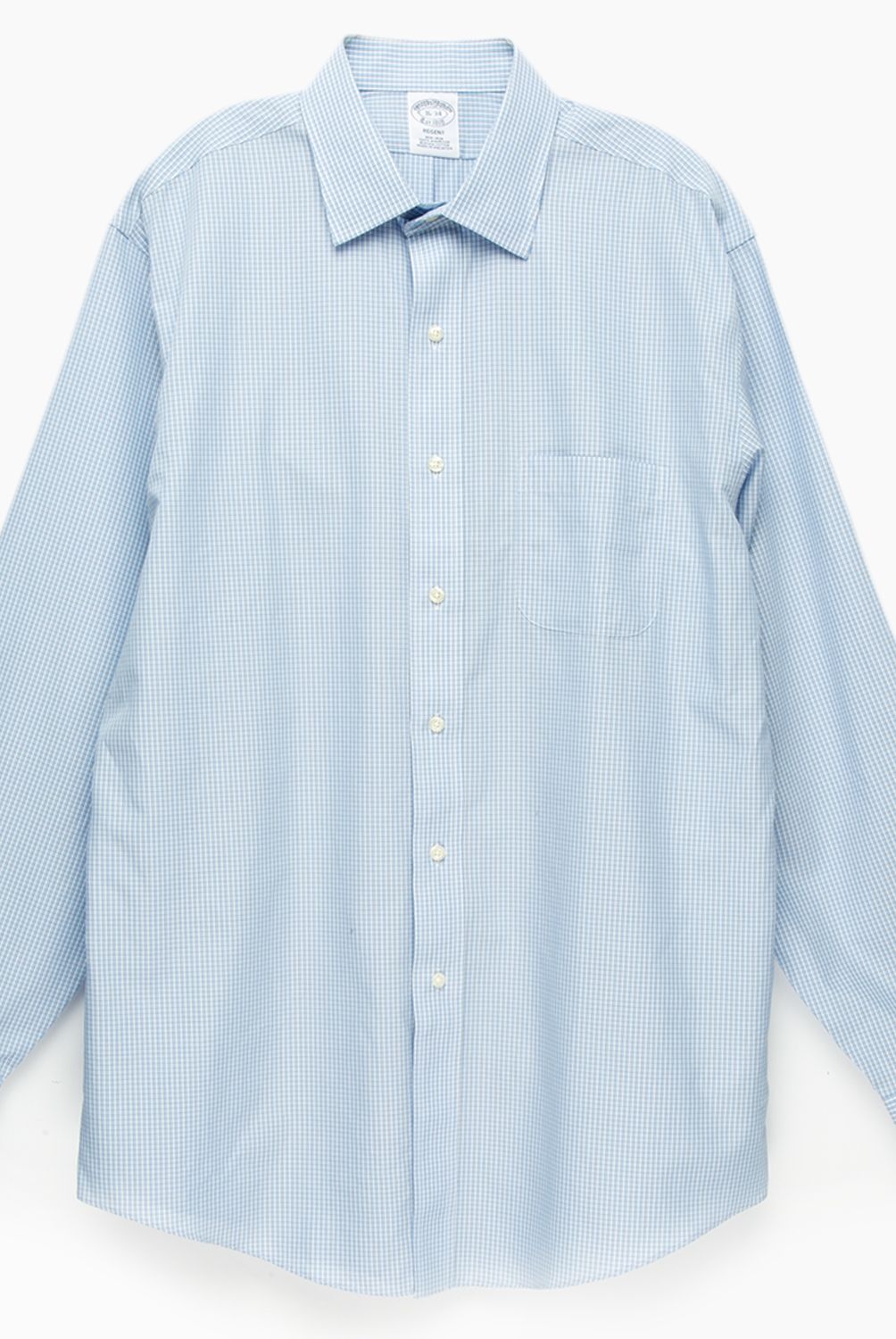 BROOKS BROTHERS - Camisa de Vestir Non-Iron algodón Supima