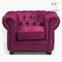 Sofá 1 Cuerpo Capitone New Felpa