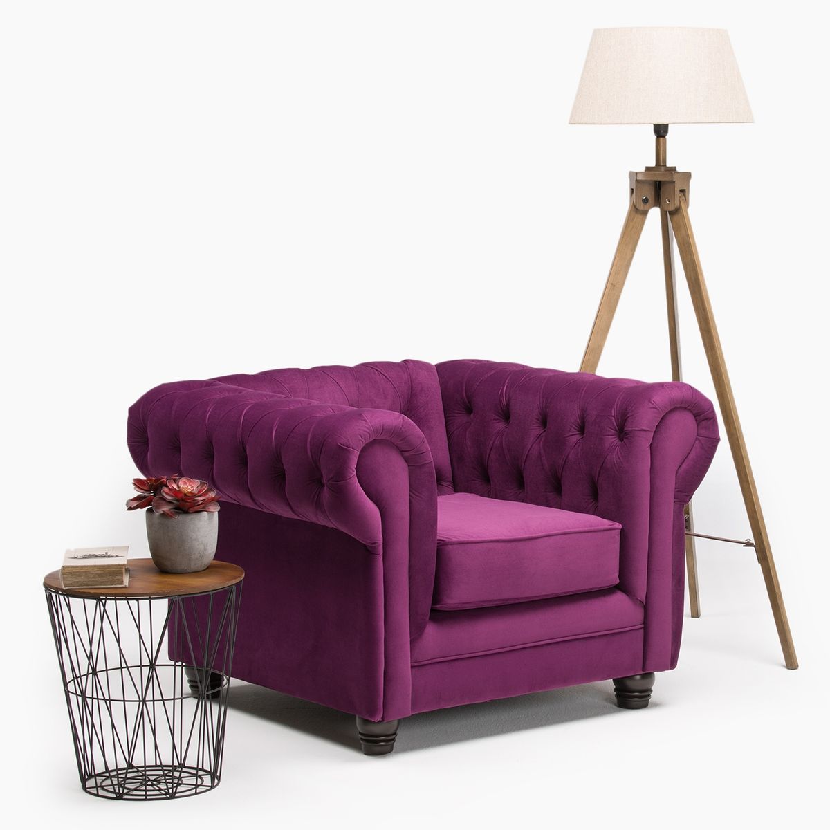 BARRA DESIGN - Sofá 1 Cuerpo Capitone New Felpa Barra Design