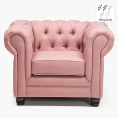 BARRA DESIGN - Sillón 1 Cuerpo Capitone New Lino