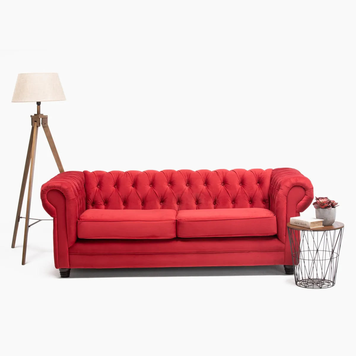 BARRA DESIGN - Sofá 3 Cuerpos New Capitone Barra Design