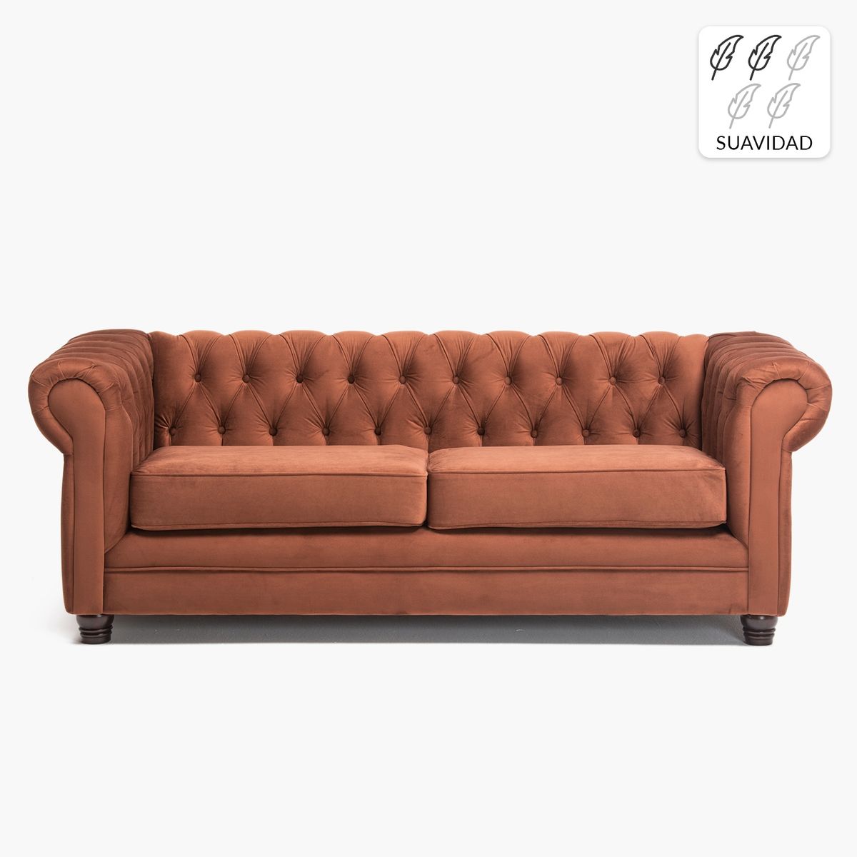 BARRA DESIGN - Sofá 3 Cuerpos New Capitone Barra Design