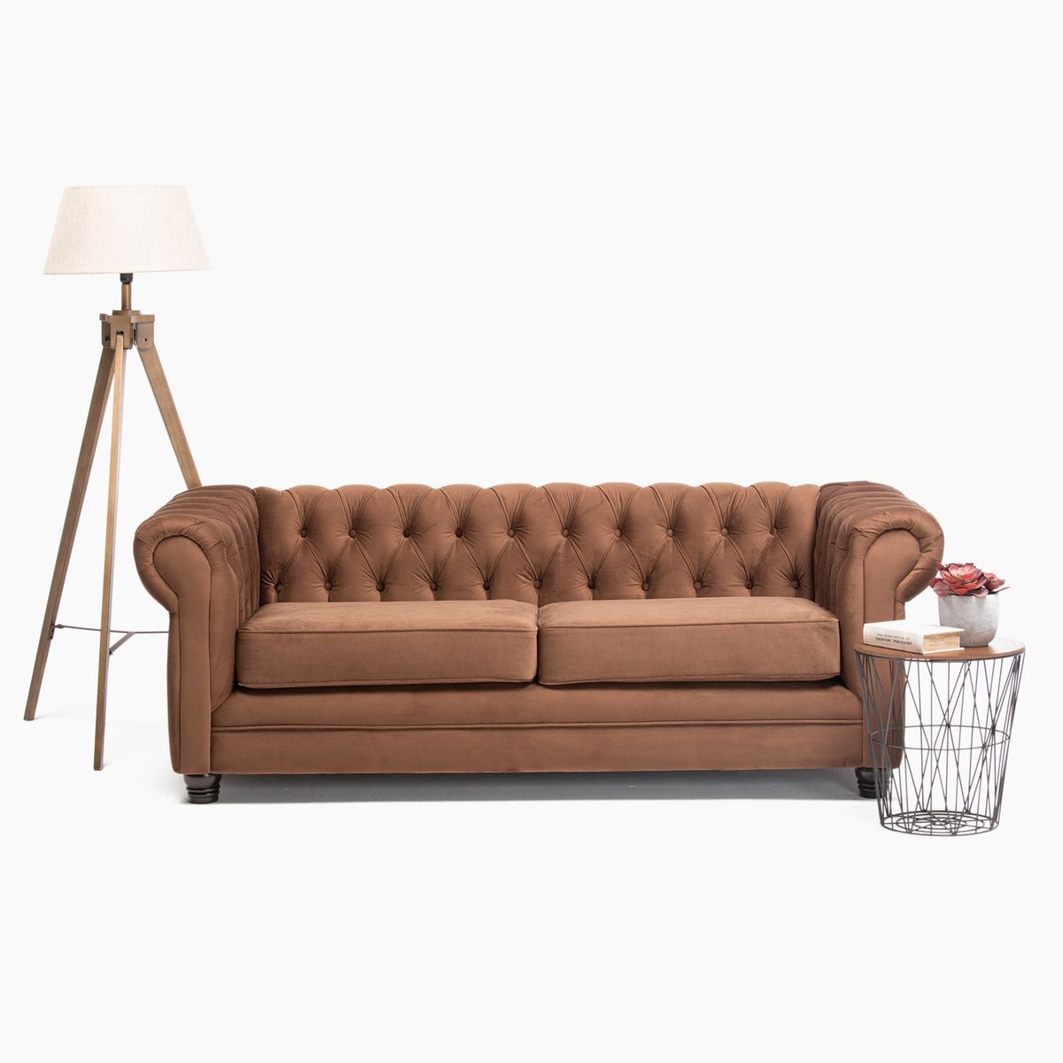 BARRA DESIGN - Sofá 3 Cuerpos New Capitone Barra Design