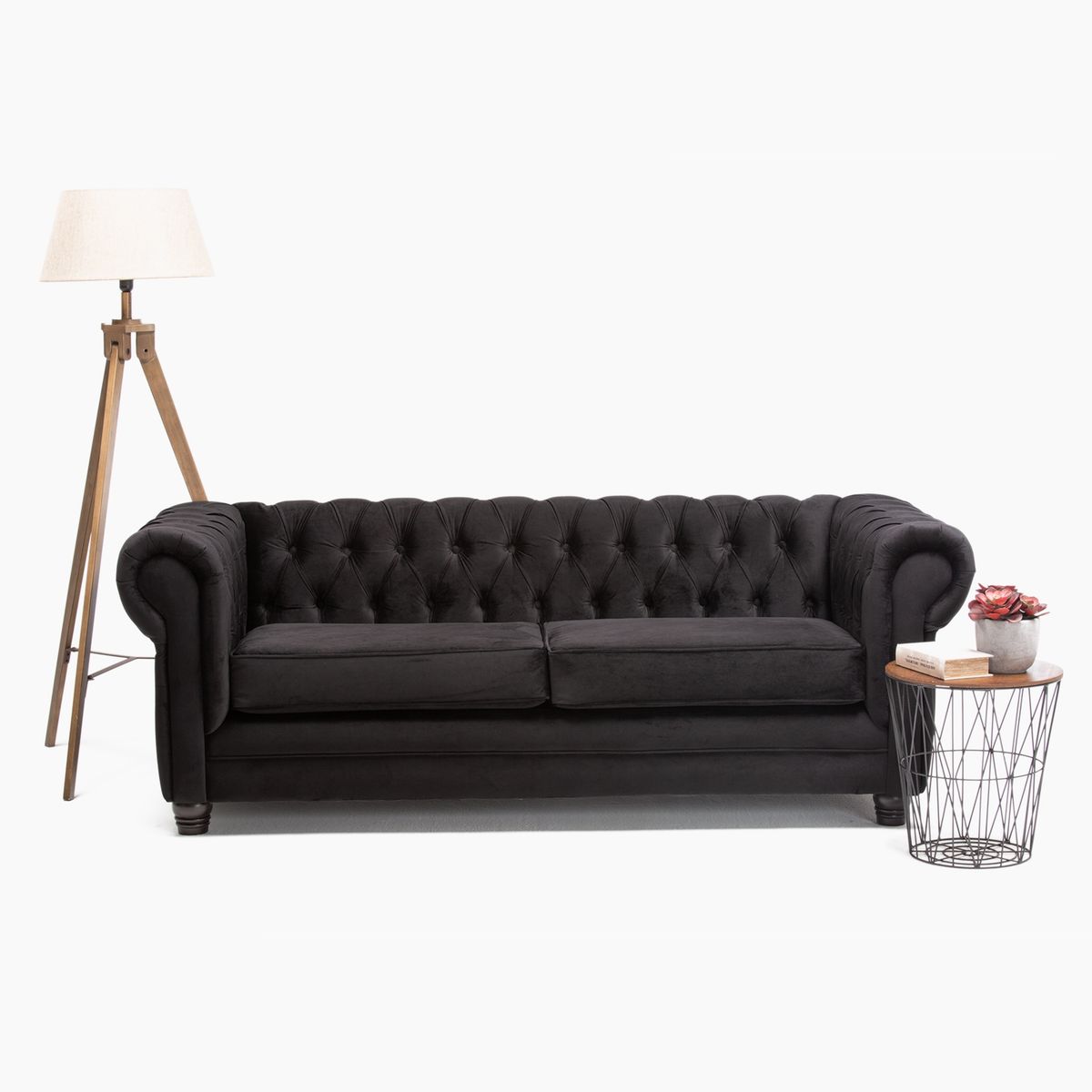 BARRA DESIGN - Sofá 3 Cuerpos New Capitone Barra Design