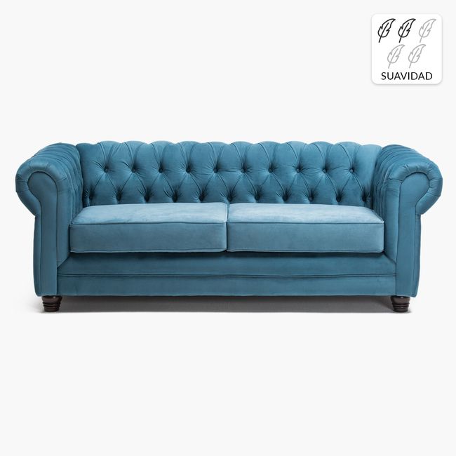 BARRA DESIGN - Sofá 3 Cuerpos New Capitone Barra Design