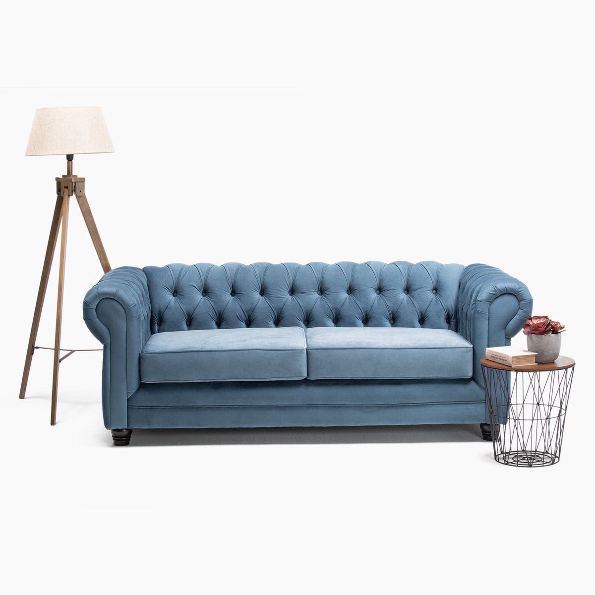 BARRA DESIGN - Sofá 3 Cuerpos New Capitone Barra Design