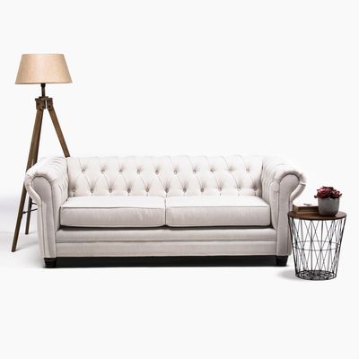 Imagen 2 del producto Sofá 3 Cuerpos Lino New Capitone