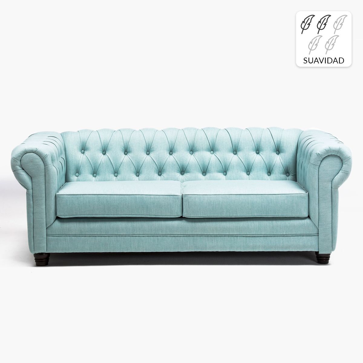 BARRA DESIGN - Sofá 3 Cuerpos Lino New Capitone Barra Design