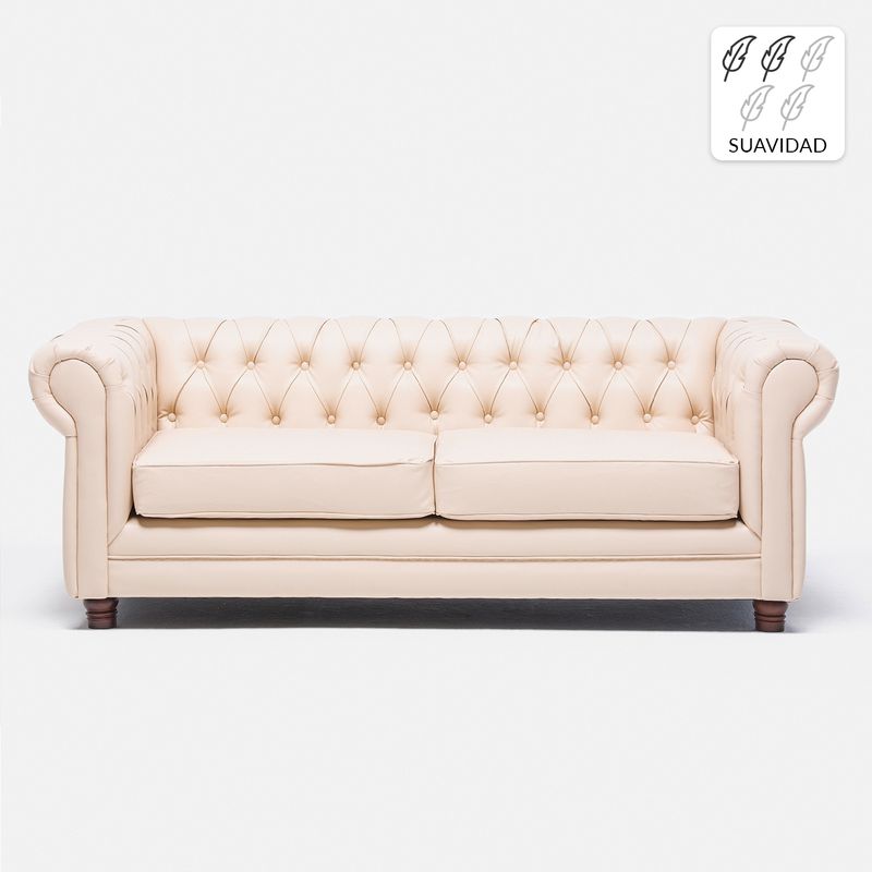 BARRA DESIGN - Sofá 3 Cuerpos New Capitone Barra Design