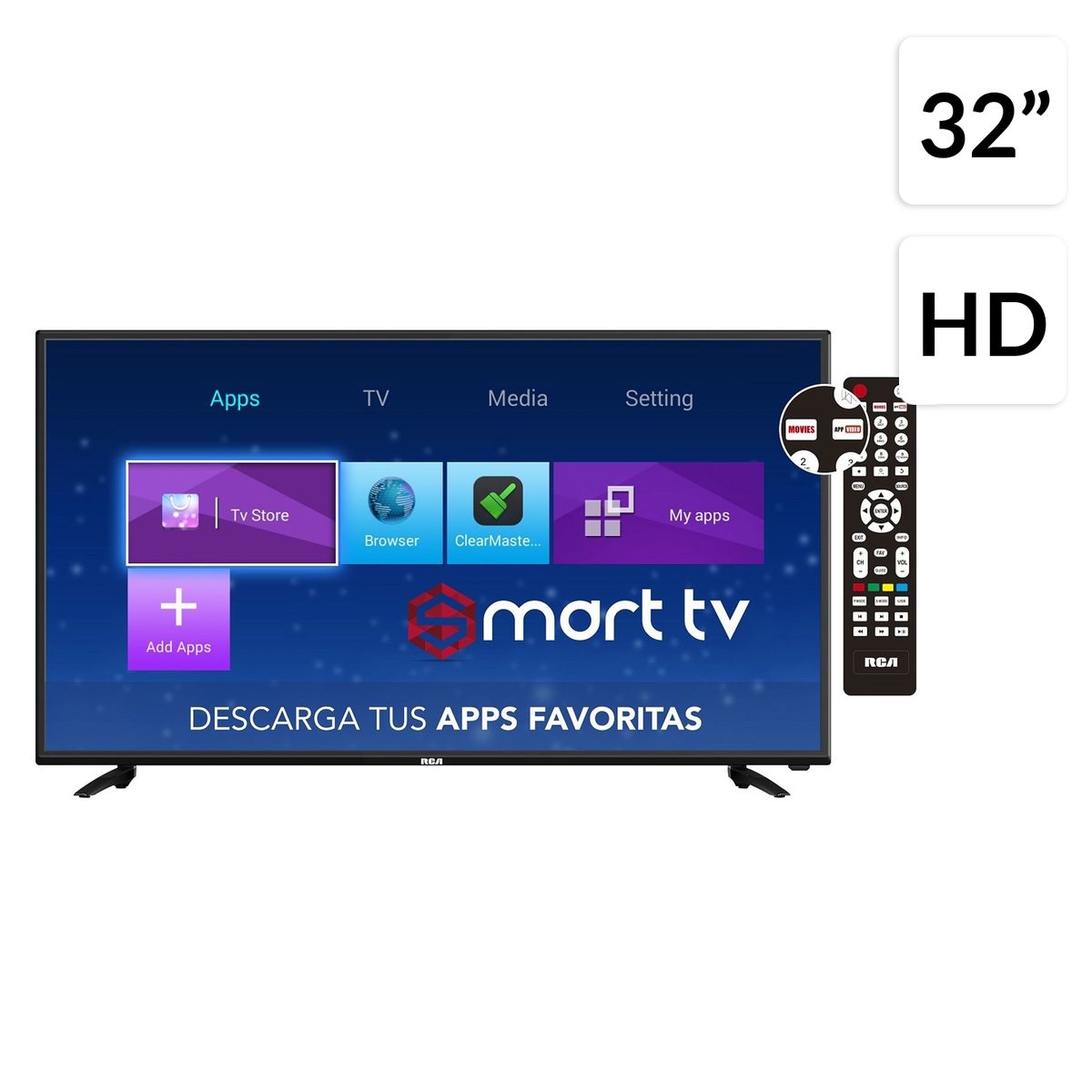 RCA - LED 32" 32HD900 Smart TV