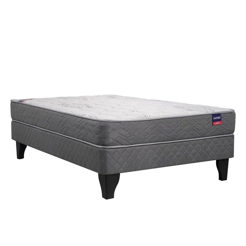 CELTA - Cama Europea Danubio 1.5 Plazas X 1.90Mt Celta