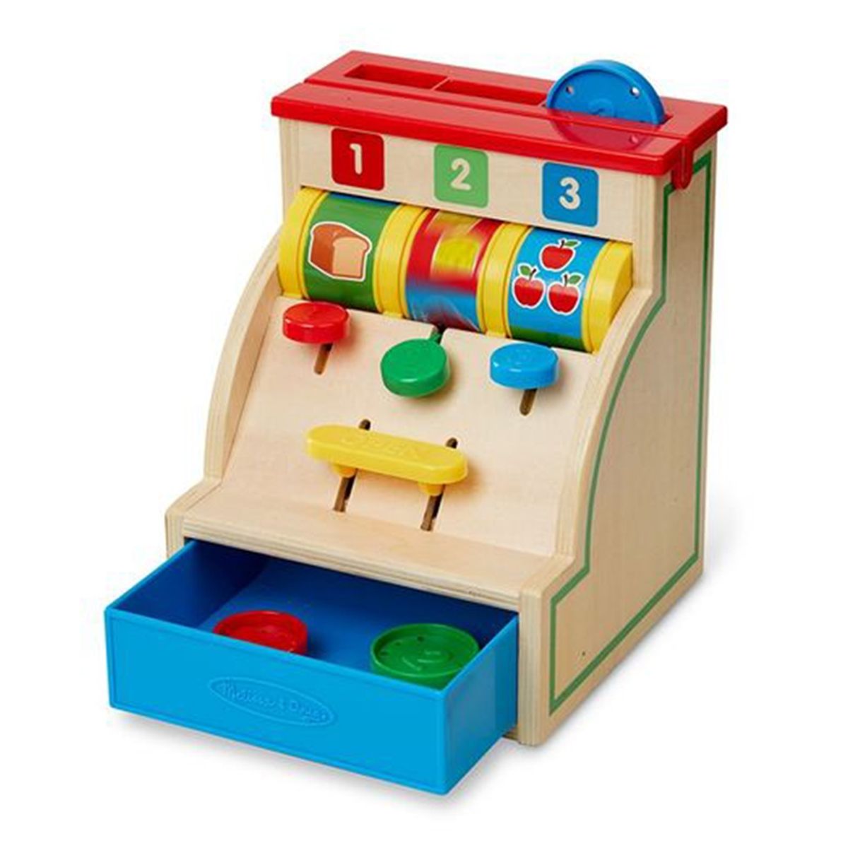 MELISSA & DOUG - Caja Registradora De Madera Melissa & Doug
