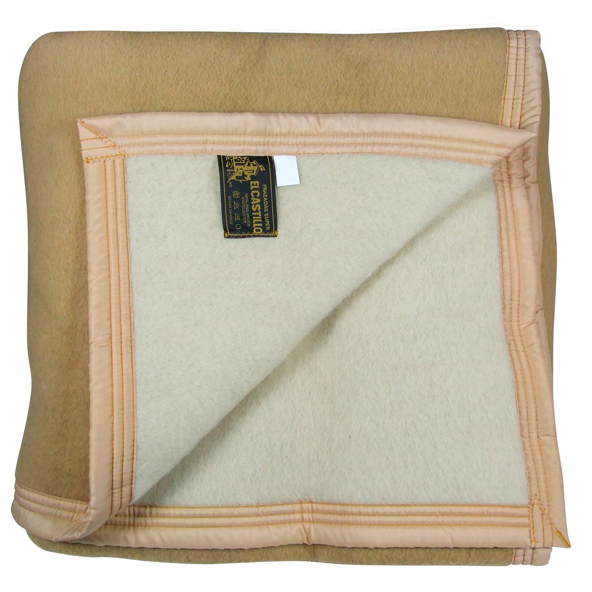 EL CASTILLO - Frazada Lisa 1.5 Plazas El Castillo